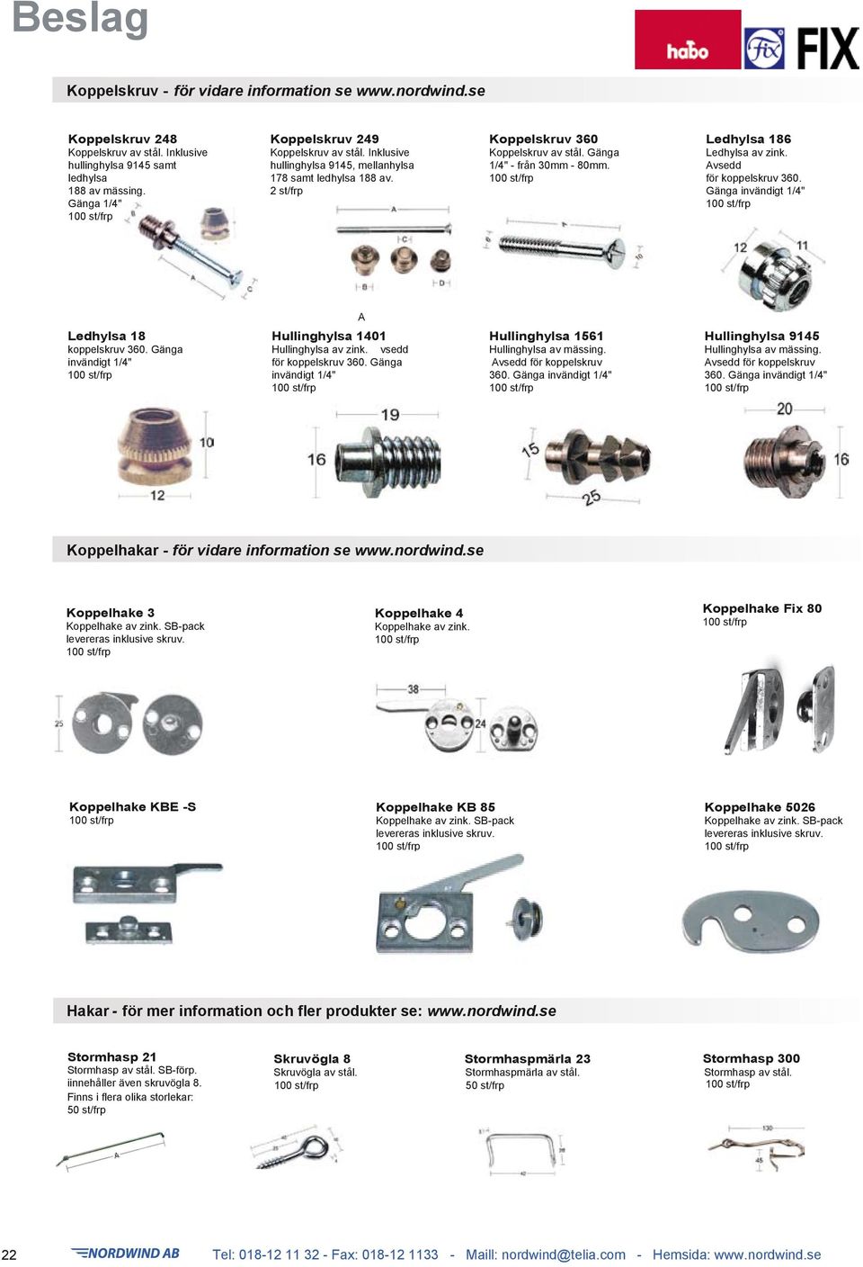 Gänga invändigt 1/4" A Ledhylsa 18 koppelskruv 360. Gänga invändigt 1/4" Hullinghylsa 1401 Hullinghylsa av zink. vsedd för koppelskruv 360.