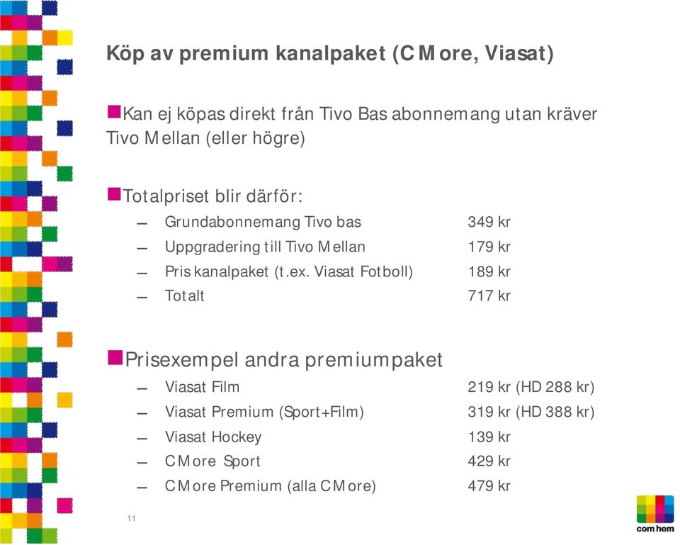 kanalpaket (t.ex.