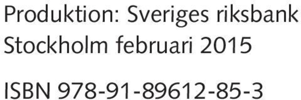 Stockholm februari