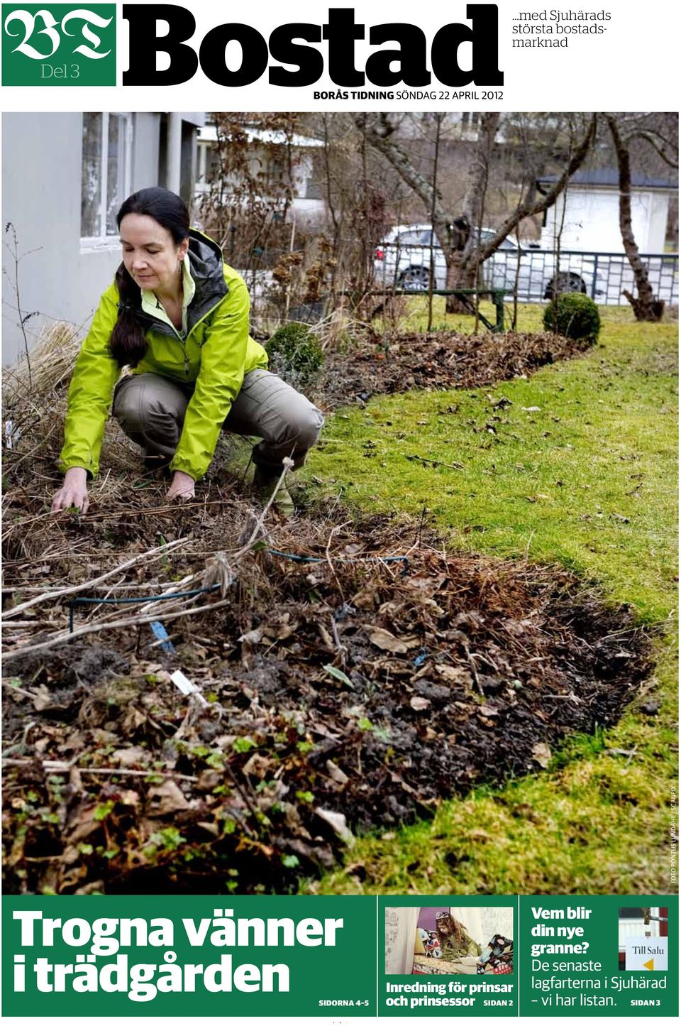 Trogna vänner i trädgården Sidorna 4 5.