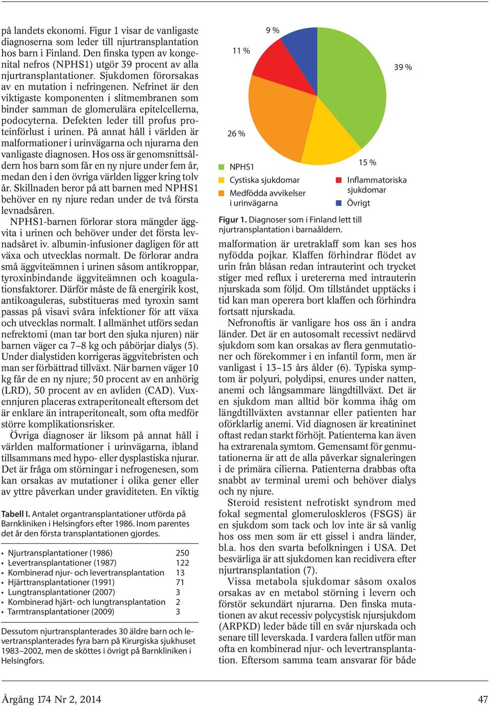 Nefrinet är den viktigaste komponenten i slitmembranen som binder samman de glomerulära epitelcellerna, podocyterna. Defekten leder till profus proteinförlust i urinen.