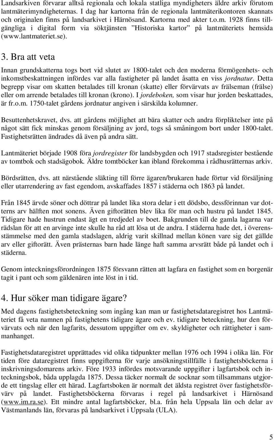 lantmateriet.se). 3.