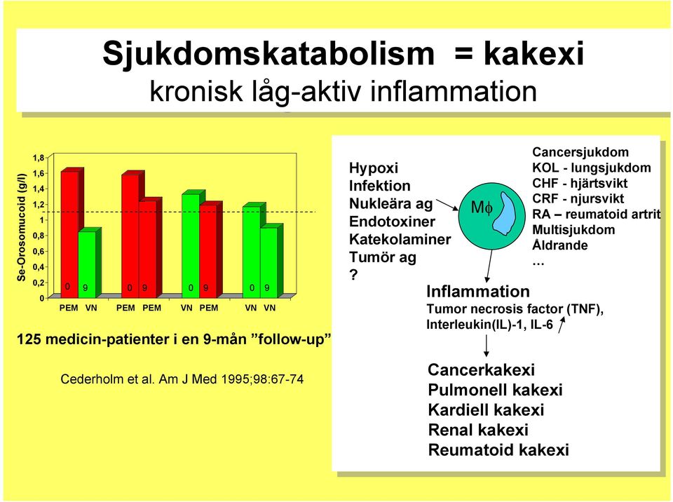 Am J Med 1995;98:67-74 Hypoxi Infektion Nukleära ag Endotoxiner Katekolaminer Tumör ag?