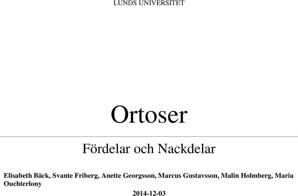 Friberg, Anette Georgsson, Marcus