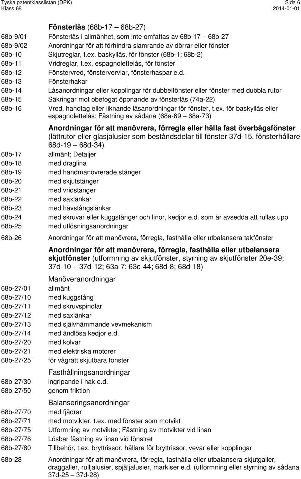 eglar, t.ex. espagnolettelås, för fönster 68b-12 Fönstervred,