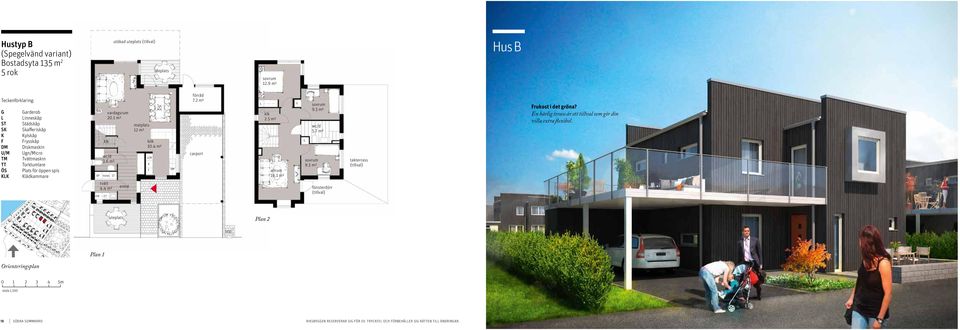 Plats för öppen spis KLK Klädkammare ös VP TM vardagsrum 20.1 m² 3.6 m² TEKNIK ST tvätt 4.4 m² TT entré matplats 12 m² kök 10.4 m² U/M K F DM förråd 7.