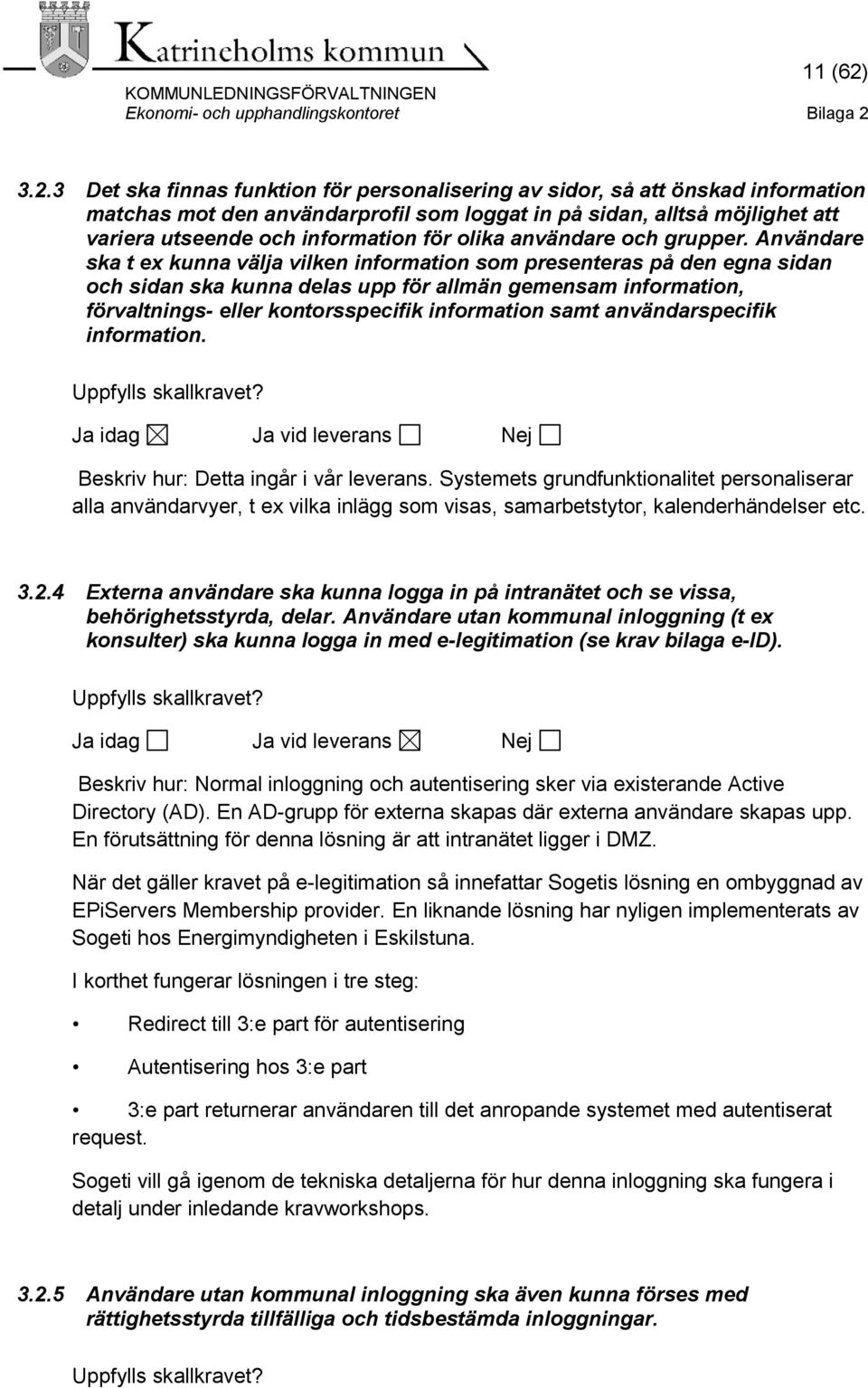 olika användare och grupper.