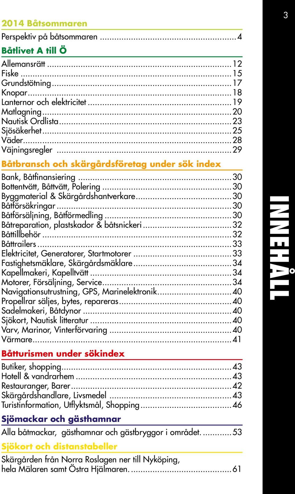 ..30 Båtförsäkringar...30 Båtförsäljning, Båtförmedling...30 Båtreparation, plastskador & båtsnickeri...32 Båttillbehör...32 Båttrailers...33 Elektricitet, Generatorer, Startmotorer.