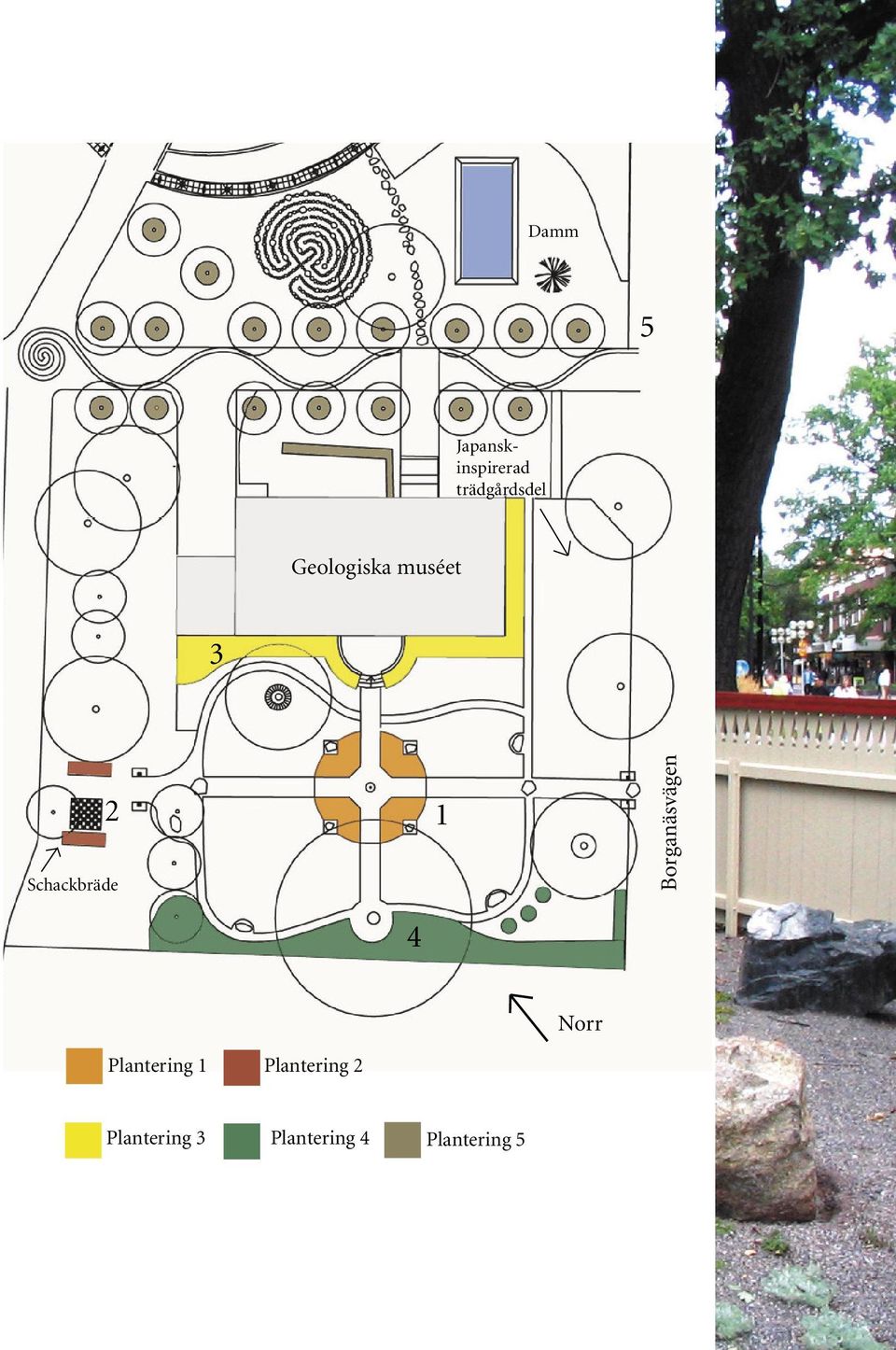 Borganäsvägen 4 Norr Plantering 1