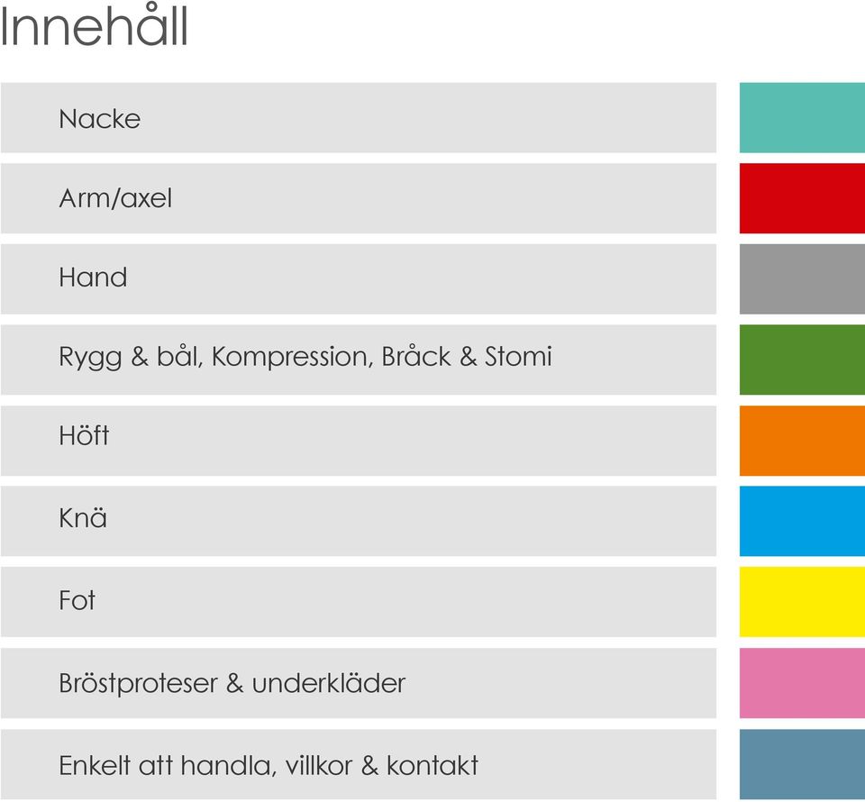 Knä Fot Bröstproteser & underkläder