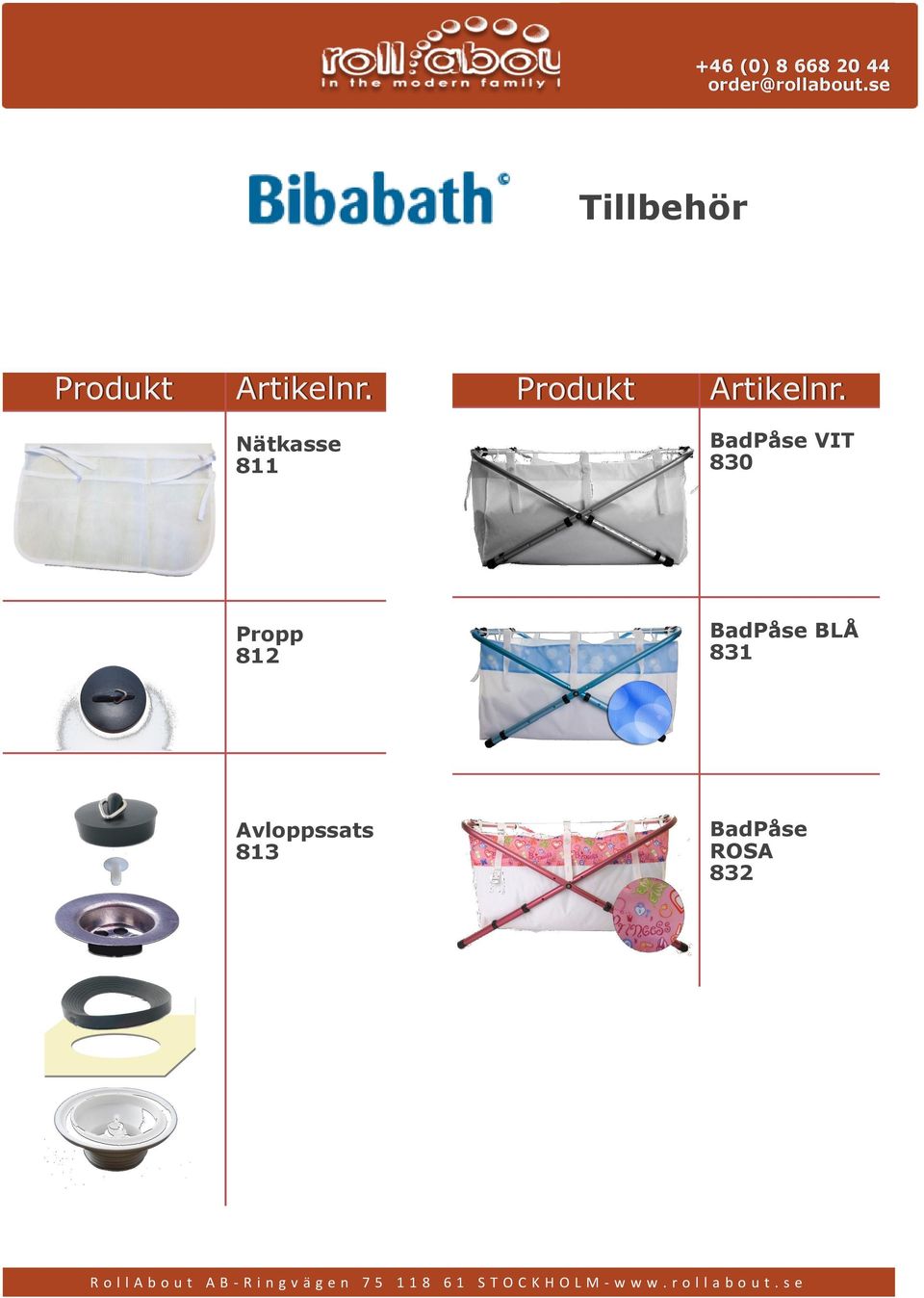 Nätkasse 811 BadPåse VIT 830