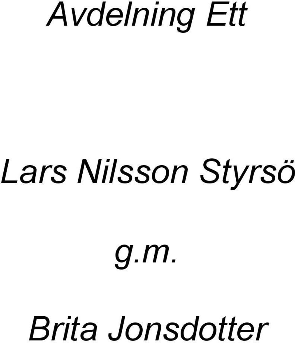 Styrsö g.m.