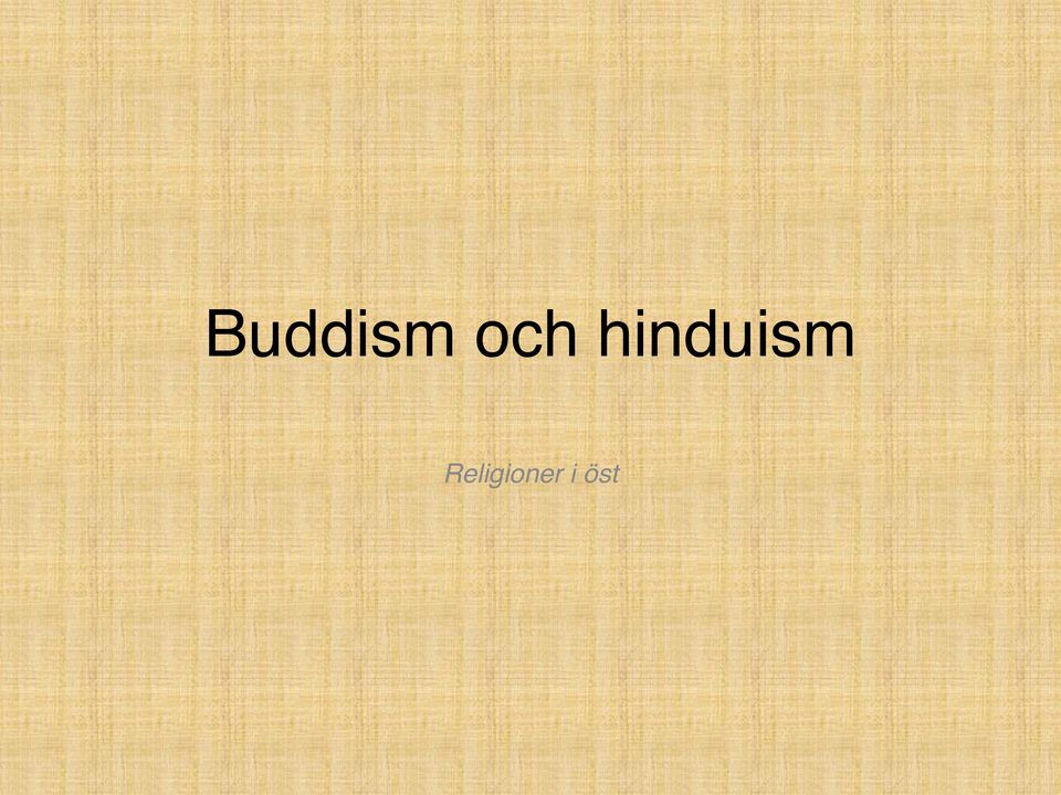 hinduism