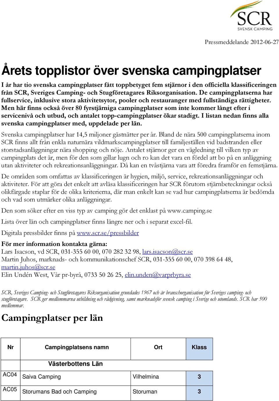 Men här finns också över 80 fyrstjärniga campingplatser som inte kommer långt efter i servicenivå och utbud, och antalet topp-campingplatser ökar stadigt.