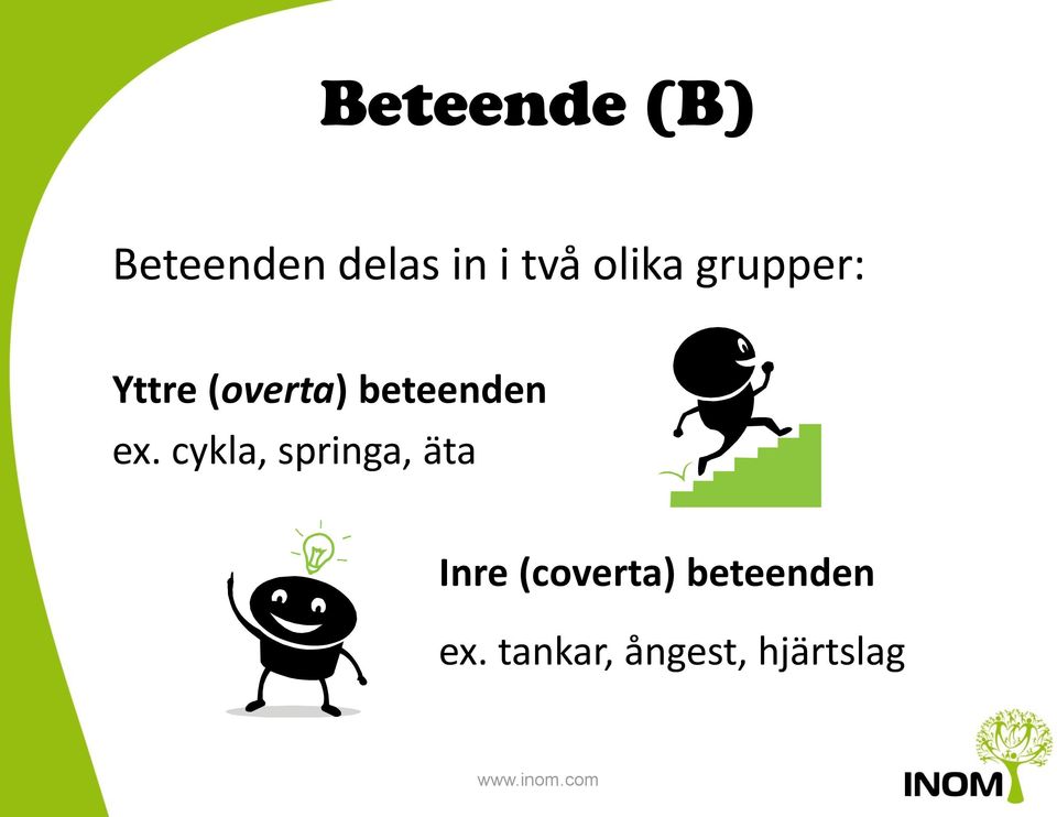 beteenden ex.