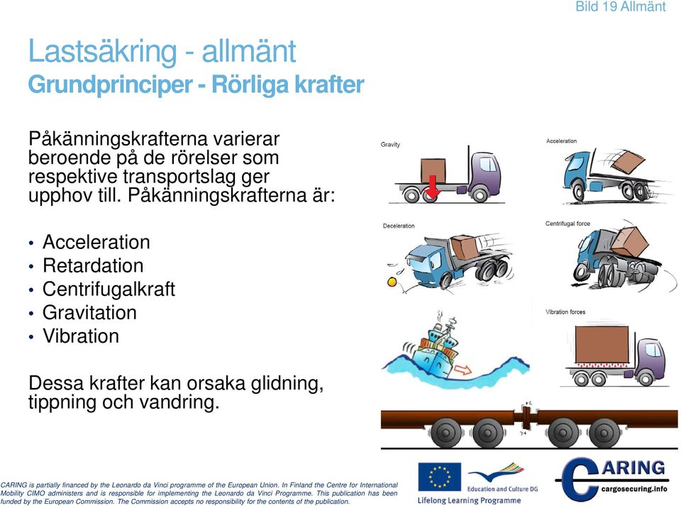 transportslag ger upphov till.