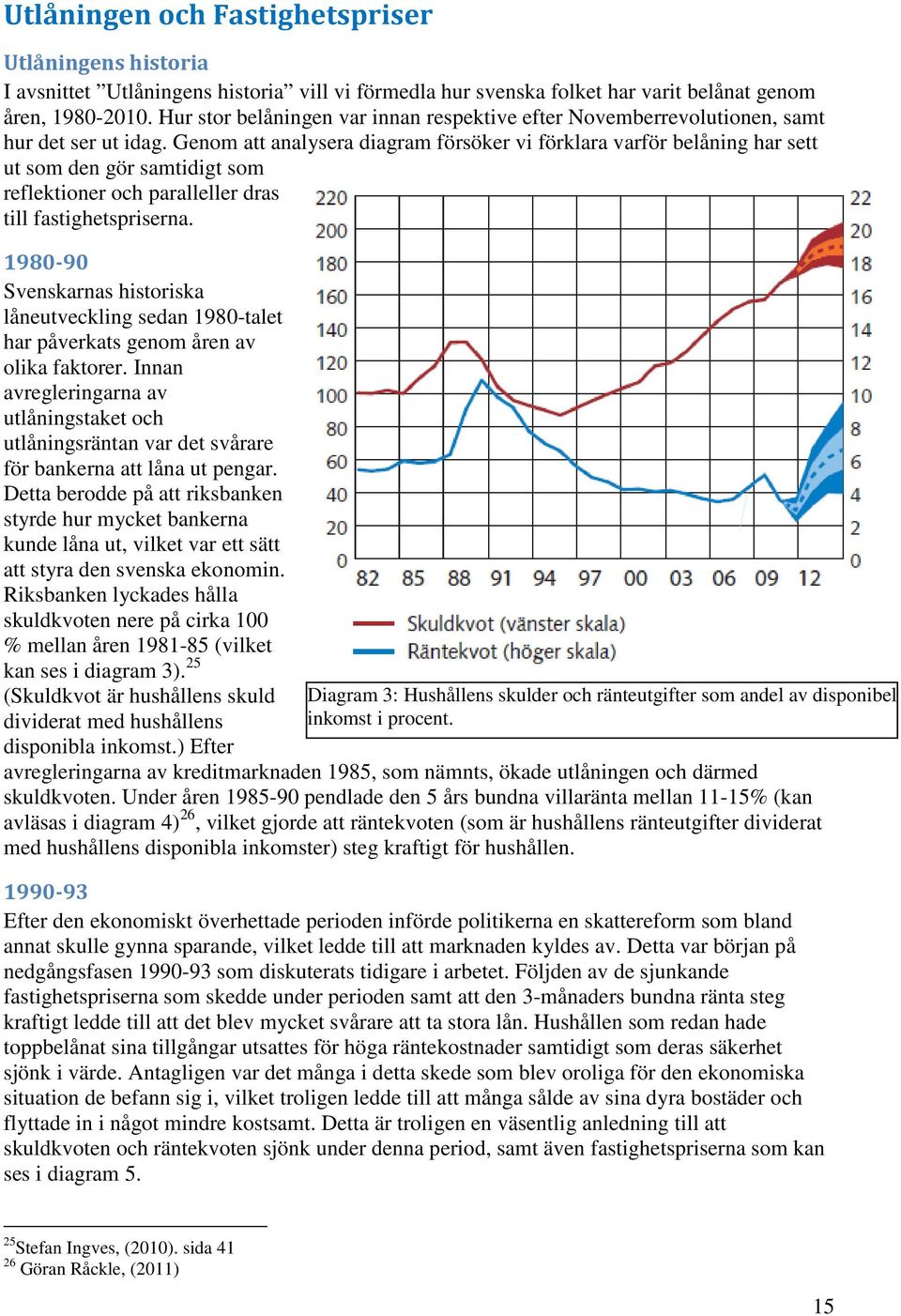 Genom att analysera diagram försöker vi förklara varför belåning har sett ut som den gör samtidigt som reflektioner och paralleller dras till fastighetspriserna.