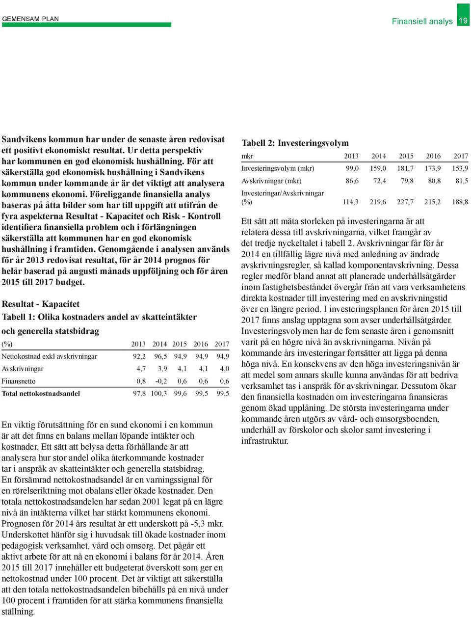 Föreliggande finansiella analys baseras på åtta bilder som har till uppgift att utifrån de fyra aspekterna Resultat - Kapacitet och Risk - Kontroll identifiera finansiella problem och i förlängningen