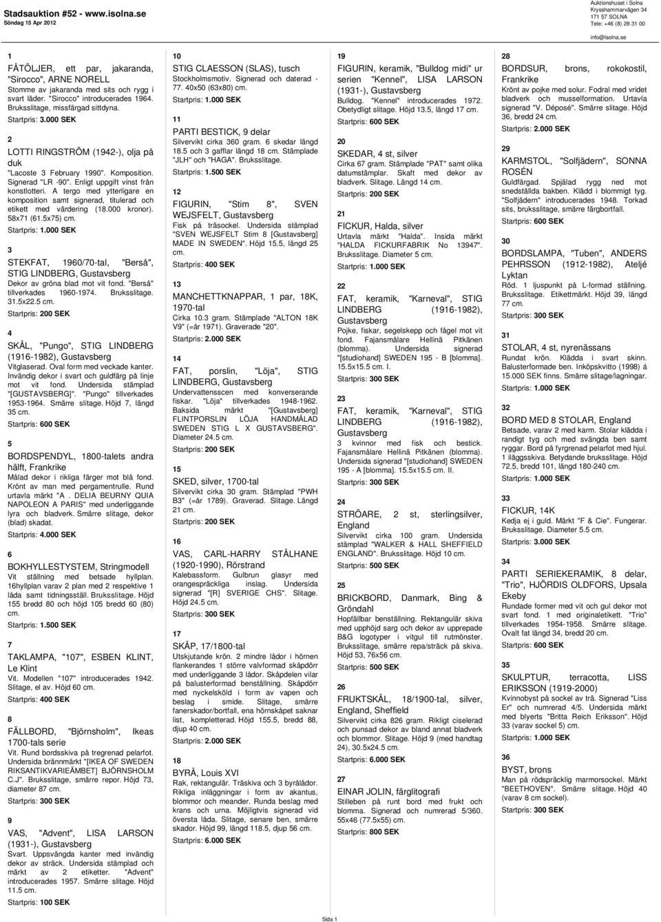 A tergo med ytterligare en komposition samt signerad, titulerad och etikett med värdering (18.000 kronor). 58x71 (61.