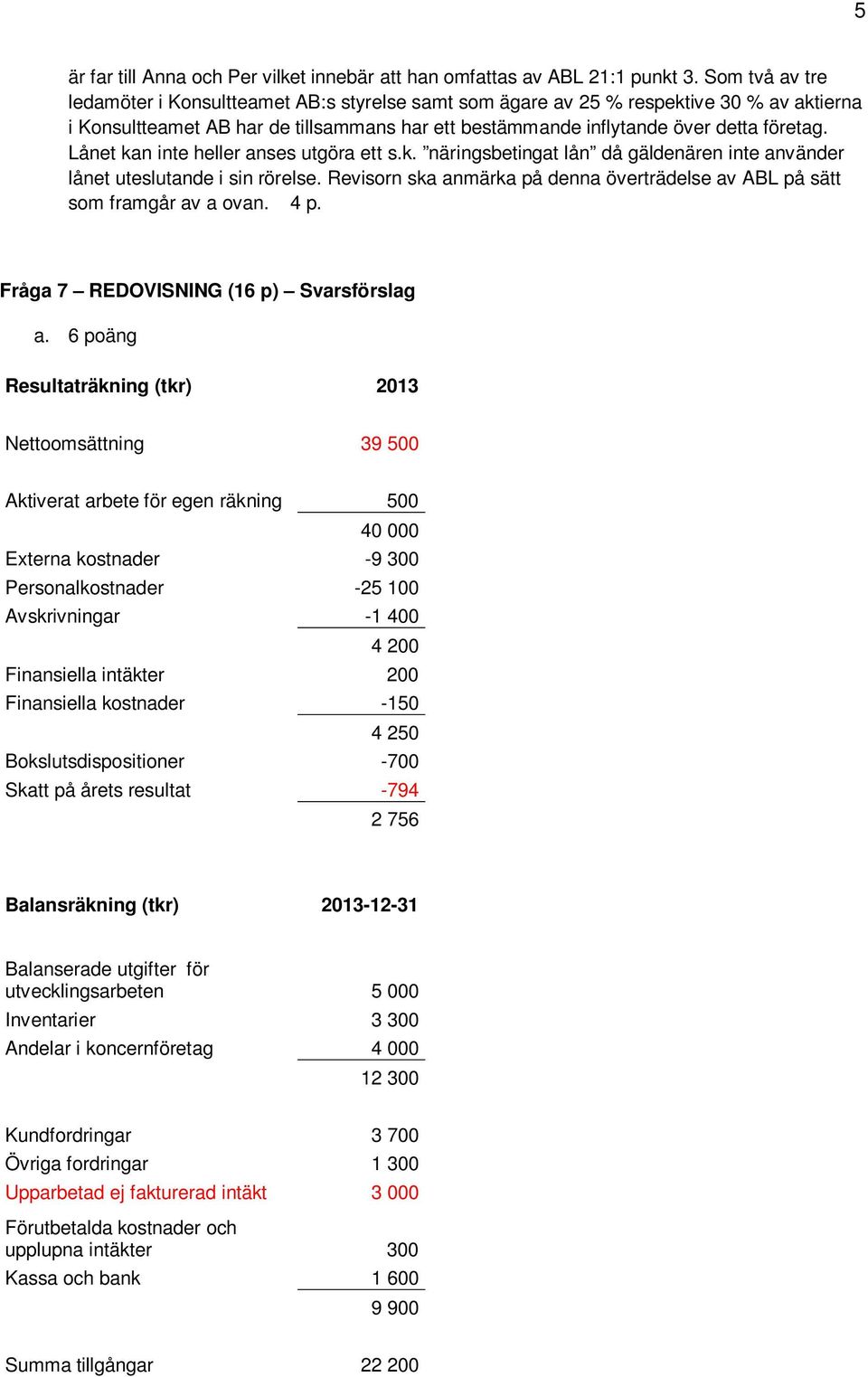 Lånet kan inte heller anses utgöra ett s.k. näringsbetingat lån då gäldenären inte använder lånet uteslutande i sin rörelse.