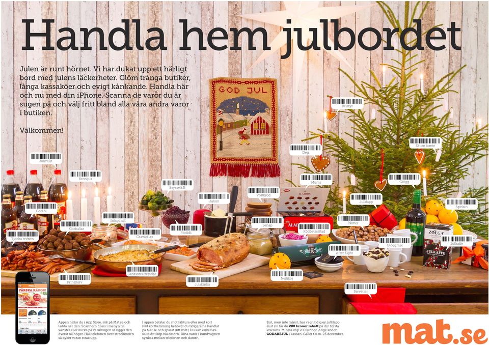 Skum tomte Deg Julmust Kronljus Brysselkål Mums Glögg Vörtbröd God öl Julost Julklapp Apelsin Tjocka revben Köttbullar Inlagd sill Gravad lax Rödkål Senap Rödbetssallad Nötter Glöggmix Julkaffe After