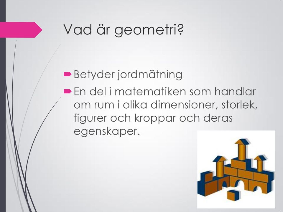 matematiken som handlar om rum i