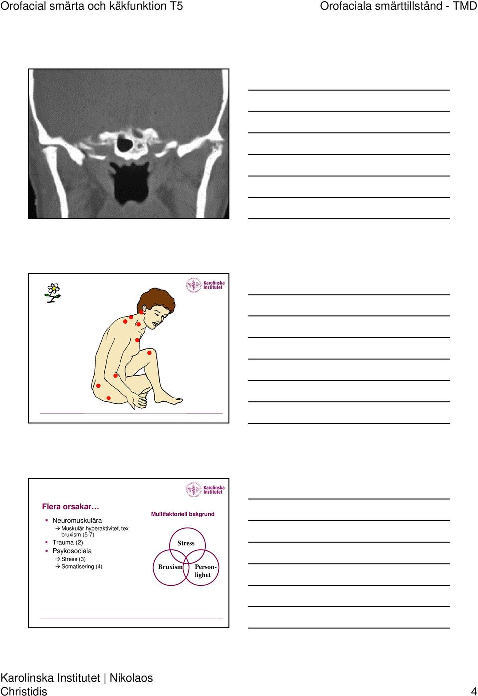 Psykosociala Stress (3) Somatisering (4)