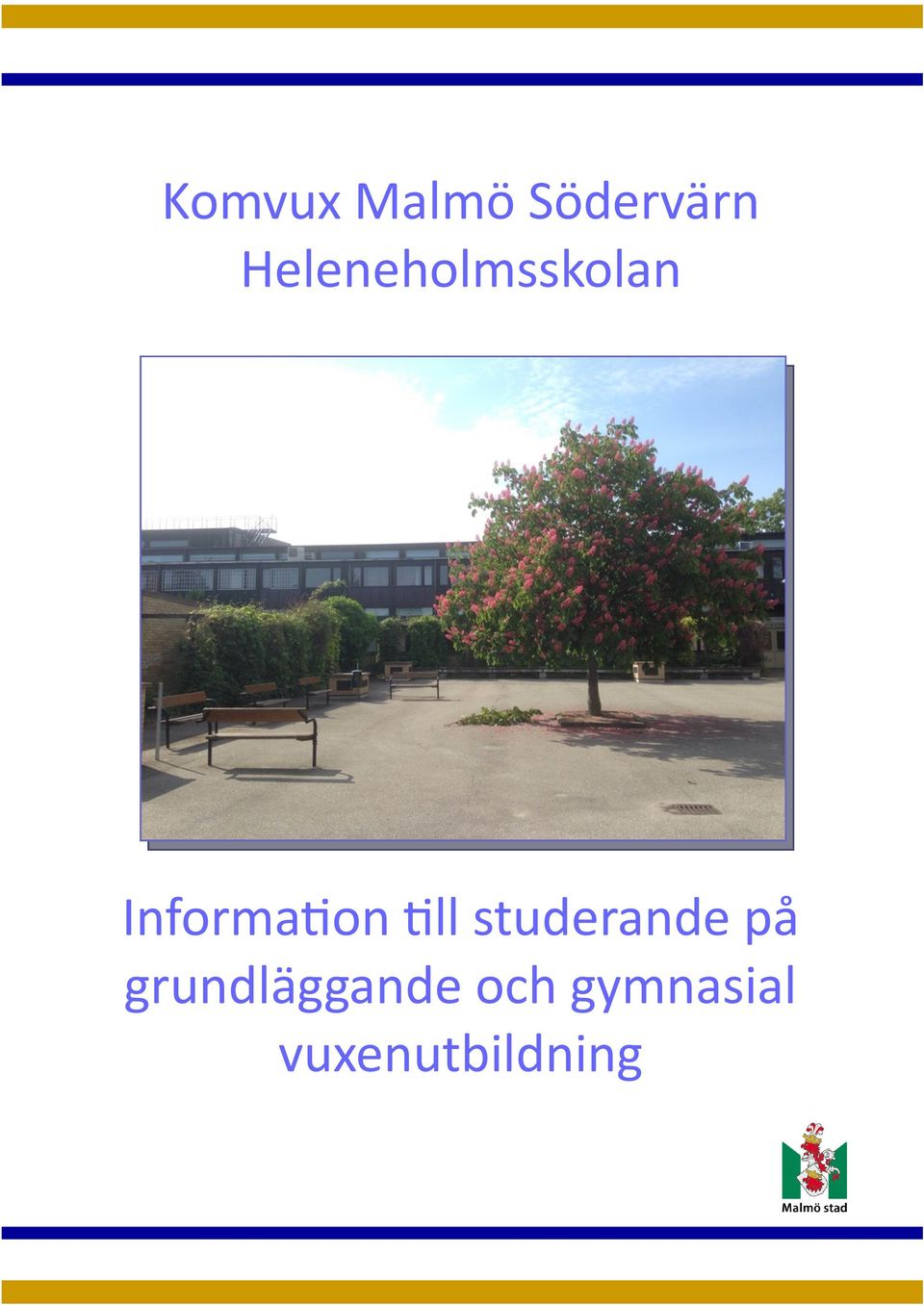 Information till studerande