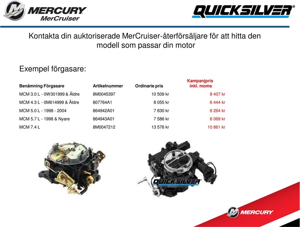 3 L - 0M614999 & Äldre 807764A1 8 055 kr 6 444 kr MCM 5.