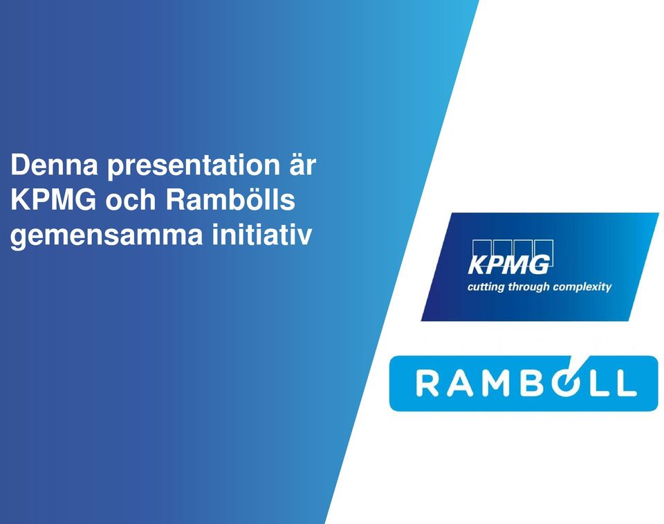 är KPMG och