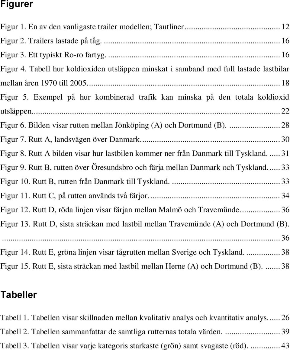 ... 22 Figur 6. Bilden visar rutten mellan Jönköping (A) och Dortmund (B).... 28 Figur 7. Rutt A, landsvägen över Danmark... 30 Figur 8.