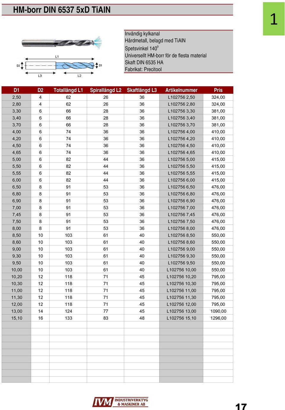 66 28 36 L102756 3,70 381,00 4,00 6 74 36 36 L102756 4,00 410,00 4,20 6 74 36 36 L102756 4,20 410,00 4,50 6 74 36 36 L102756 4,50 410,00 4,65 6 74 36 36 L102756 4,65 410,00 5,00 6 82 44 36 L102756