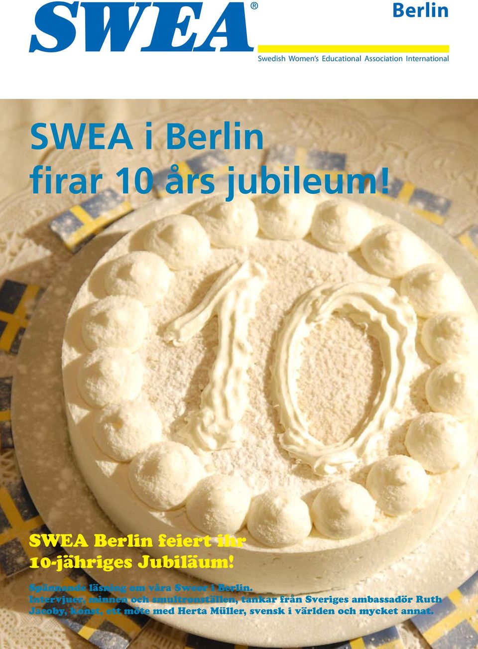 Spännande läsning om våra Sweor i Berlin.