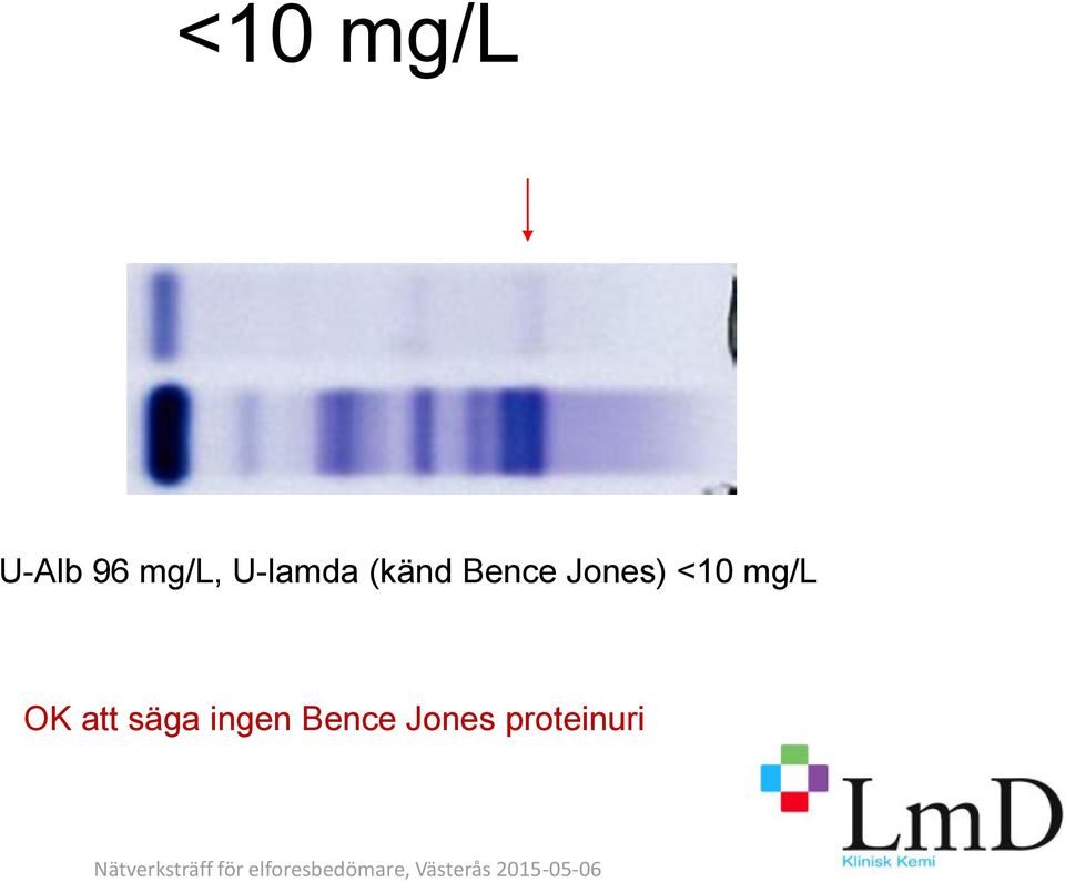 Jones) <10 mg/l OK att