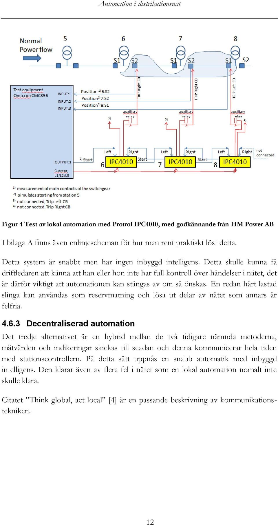 Detta skulle kunna få driftledaren att känna att han eller hon inte har full kontroll över händelser i nätet, det är därför viktigt att automationen kan stängas av om så önskas.