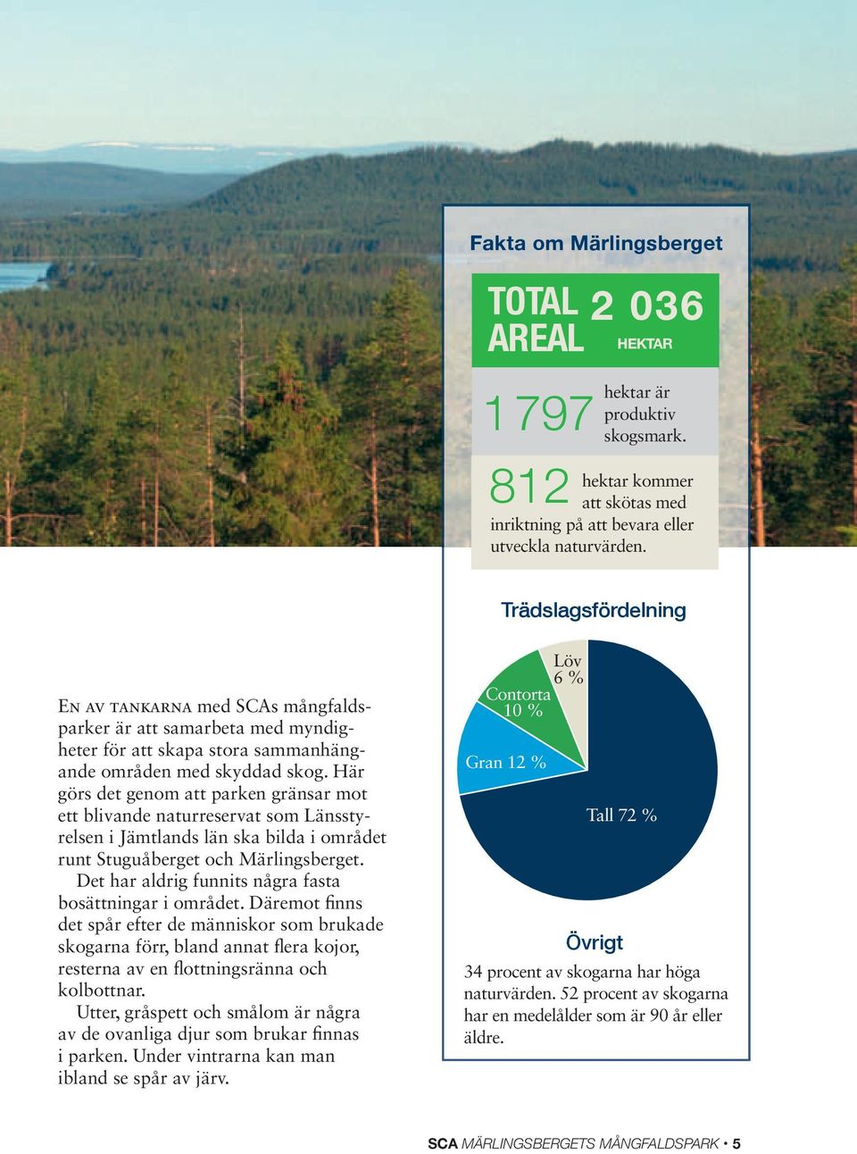 Här görs det genom att parken gränsar mot ett blivande naturreservat som Länsstyrelsen i Jämtlands län ska bilda i området runt Stuguåberget och Märlingsberget.