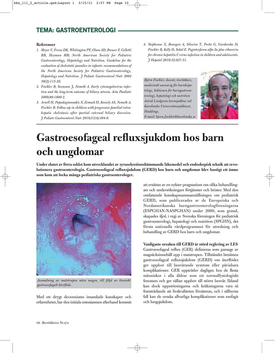 Guideline for the evaluation of cholestatic jaundice in infants: recommendations of the North American Society for Pediatric Gastroenterology, Hepatology and Nutrition.