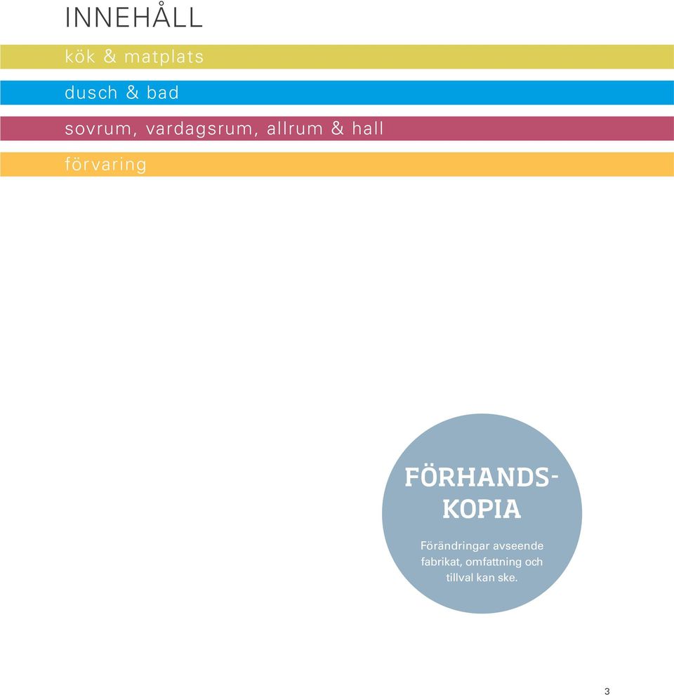 förvaring FÖRHANDS- KOPIA Förändringar