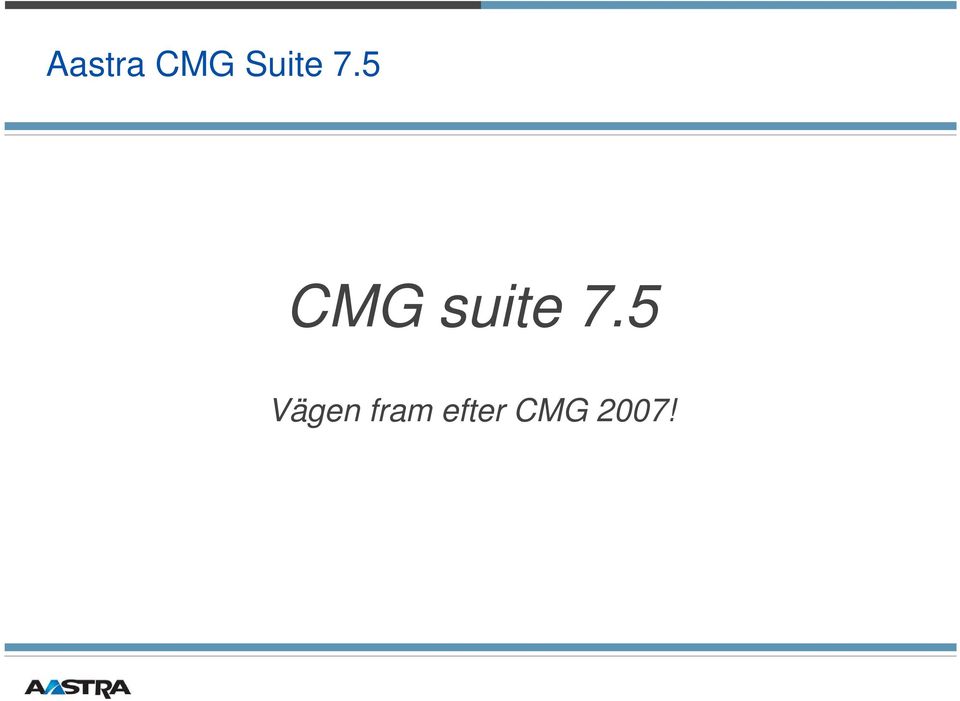 5 CMG suite 7.