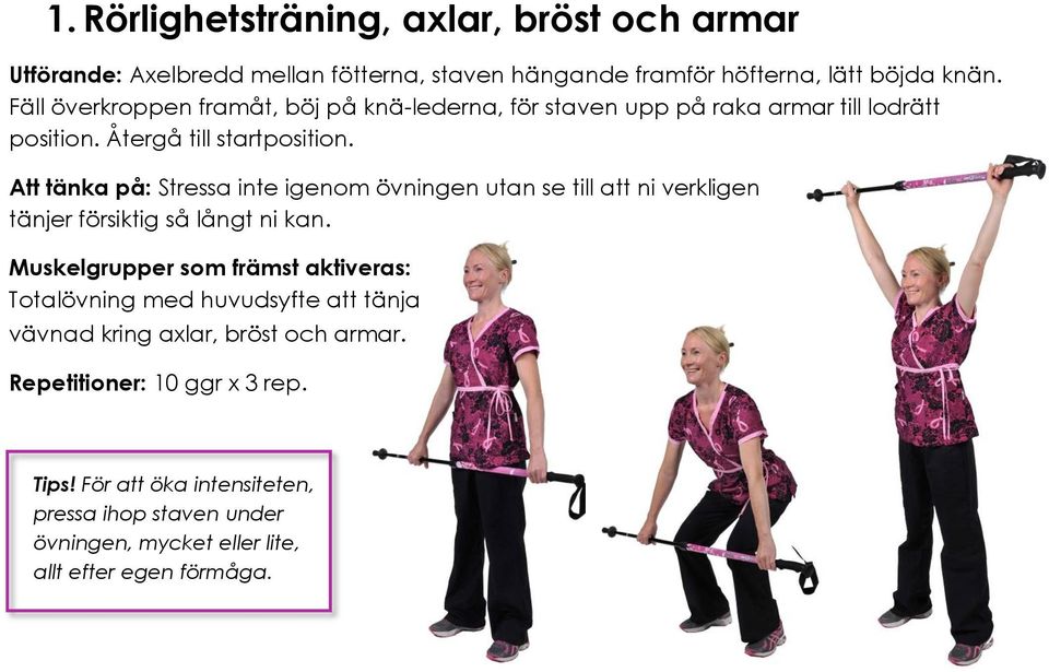 Återgå till startposition.