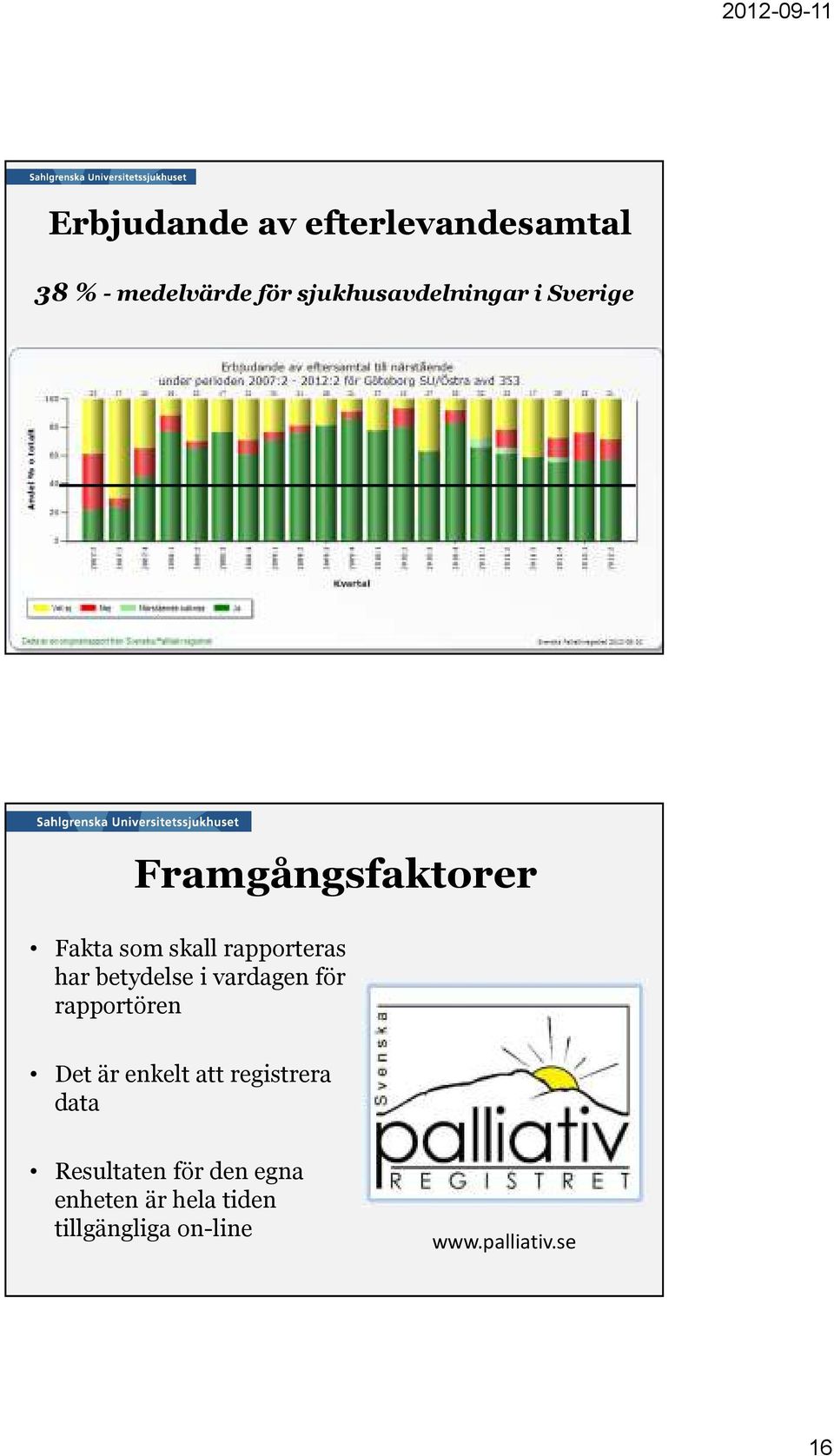 rapporteras har betydelse i vardagen för rapportören Det är enkelt att