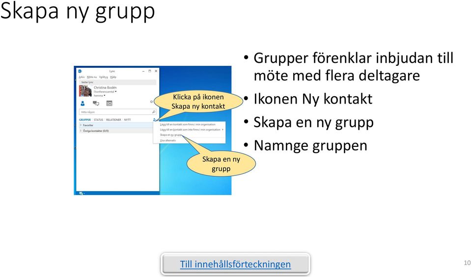 inbjudan till möte med flera deltagare