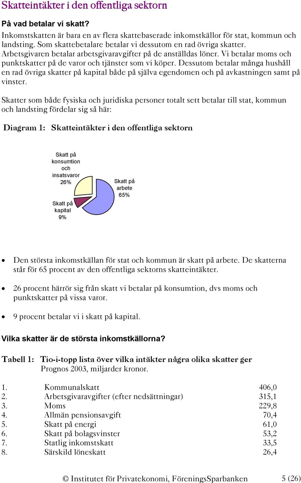 Dessutom betalar många hushåll en rad övriga skatter på kapital både på själva egendomen och på avkastningen samt på vinster.