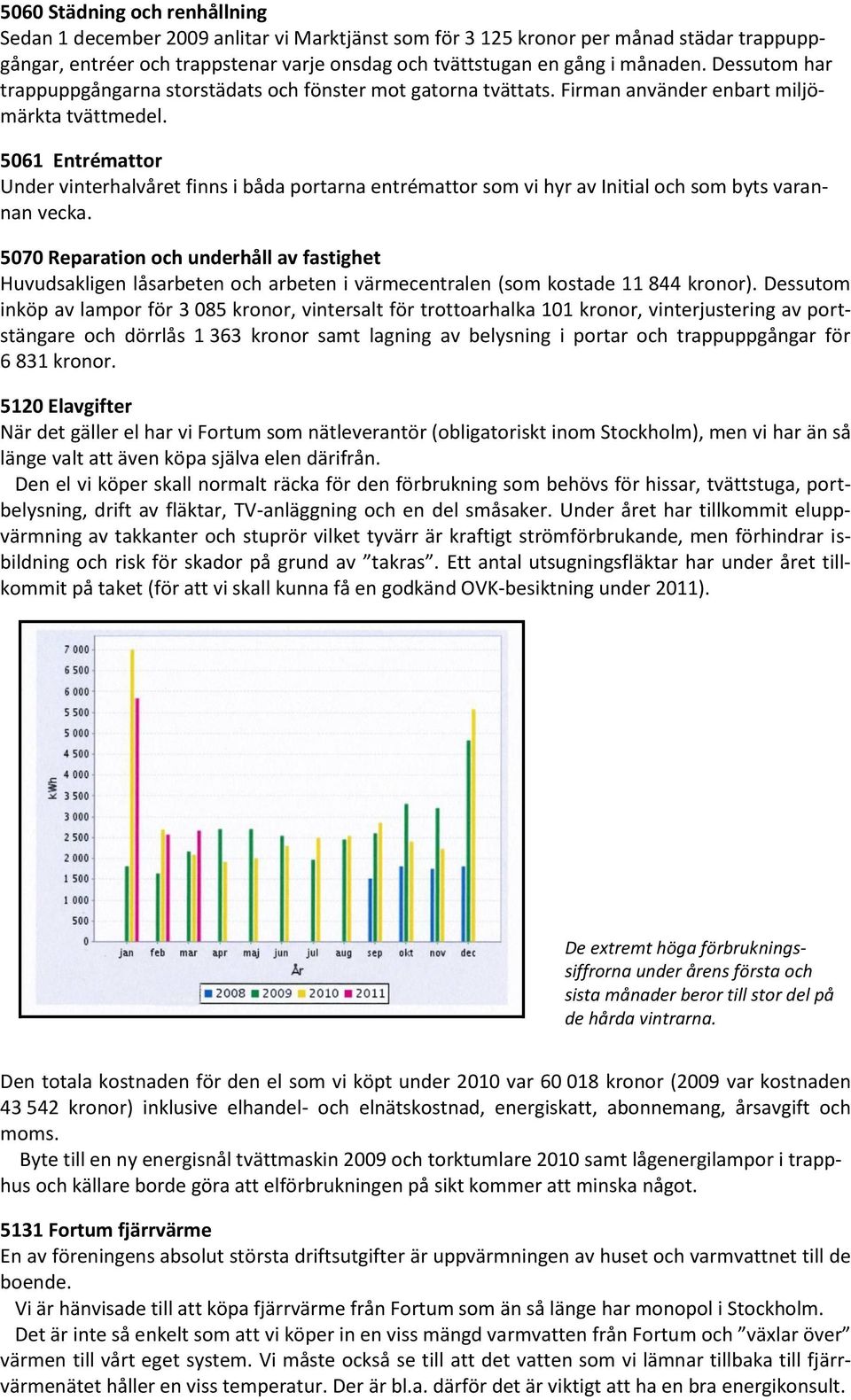 5061 Entrémattor Under vinterhalvåret finns i båda portarna entrémattor som vi hyr av Initial och som byts varannan vecka.