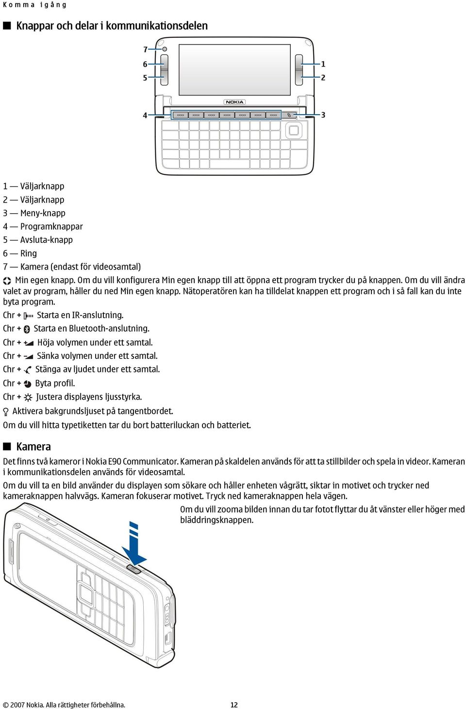 Nätoperatören kan ha tilldelat knappen ett program och i så fall kan du inte byta program. Chr + Chr + Chr + Chr + Chr + Chr + Chr + Starta en IR-anslutning. Starta en Bluetooth-anslutning.