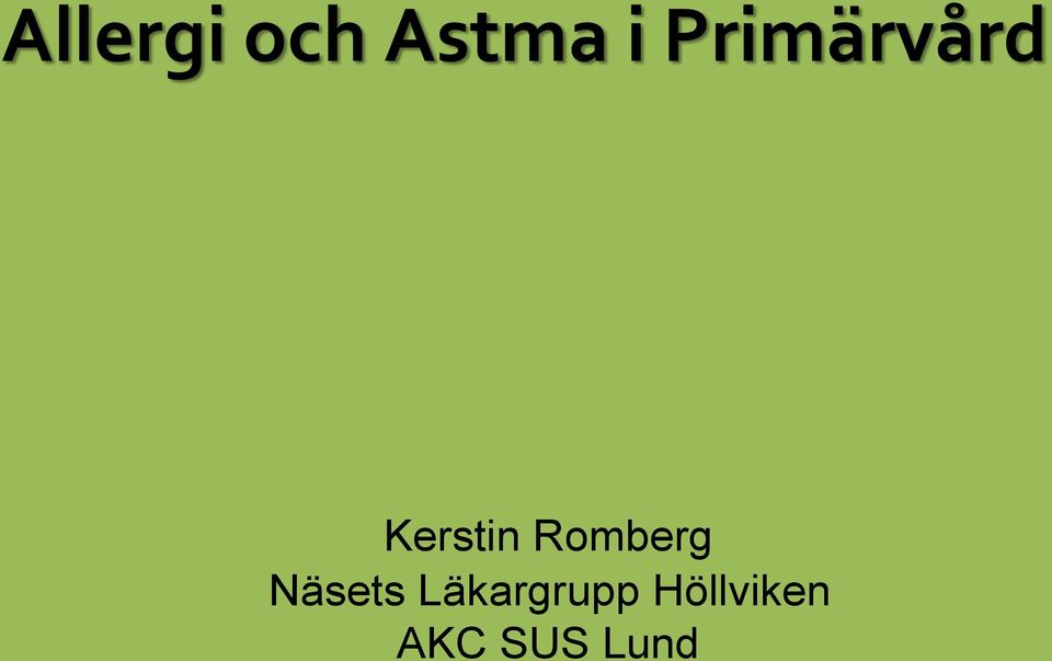 Romberg Näsets