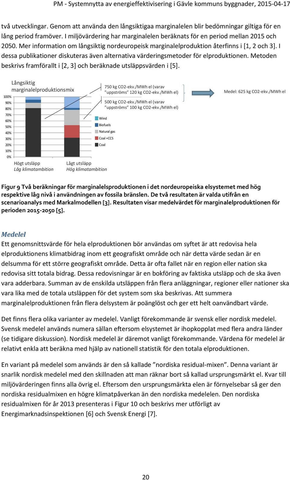 Metoden beskrivs framförallt i [2, 3] och beräknade utsläppsvärden i [5].