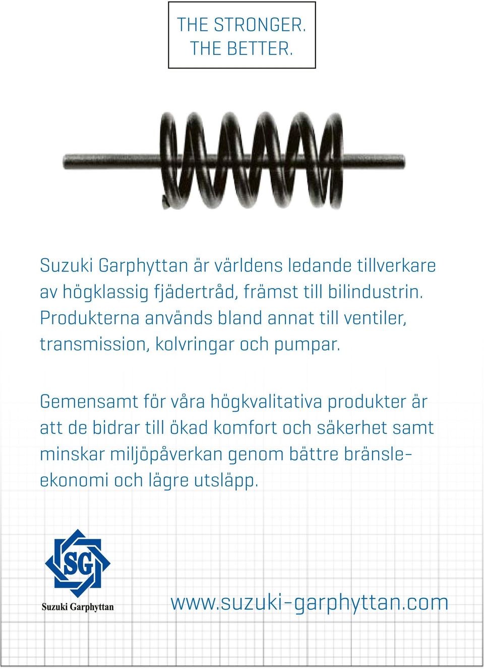 Produkterna används bland annat till ventiler, transmission, kolvringar och pumpar.