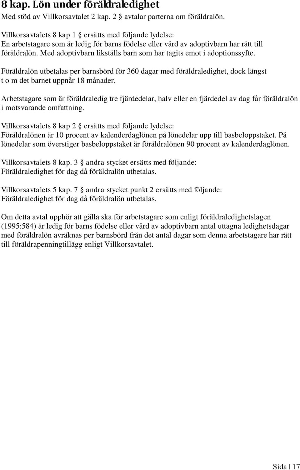 villkorsavtalet villkorsavtalet