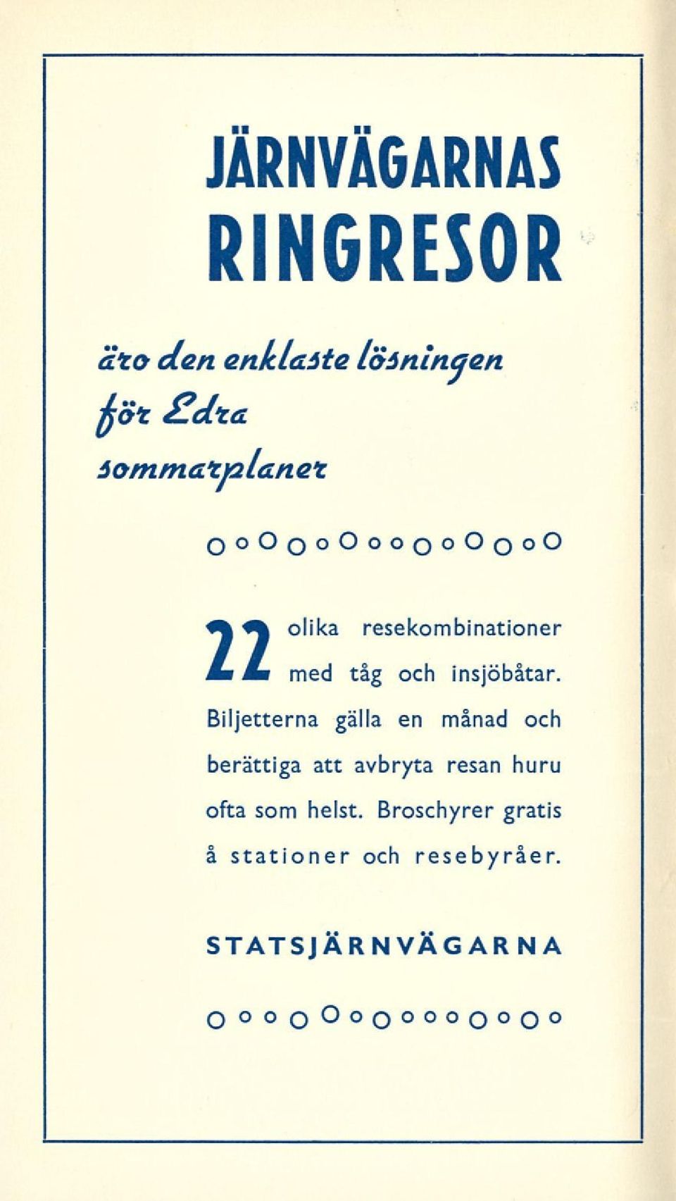 insjöbåtar.